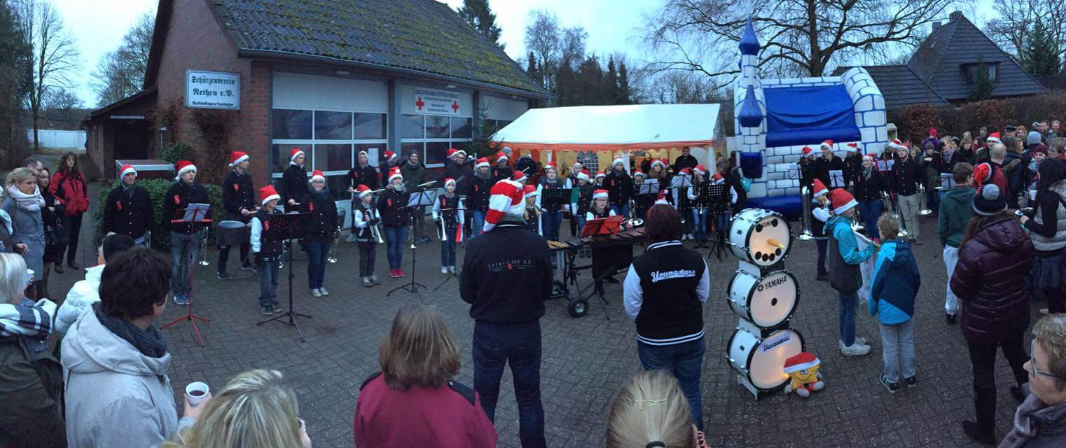 Musikalischen Weihnachtsmarkt Spielmannszug Hahn-Nethen