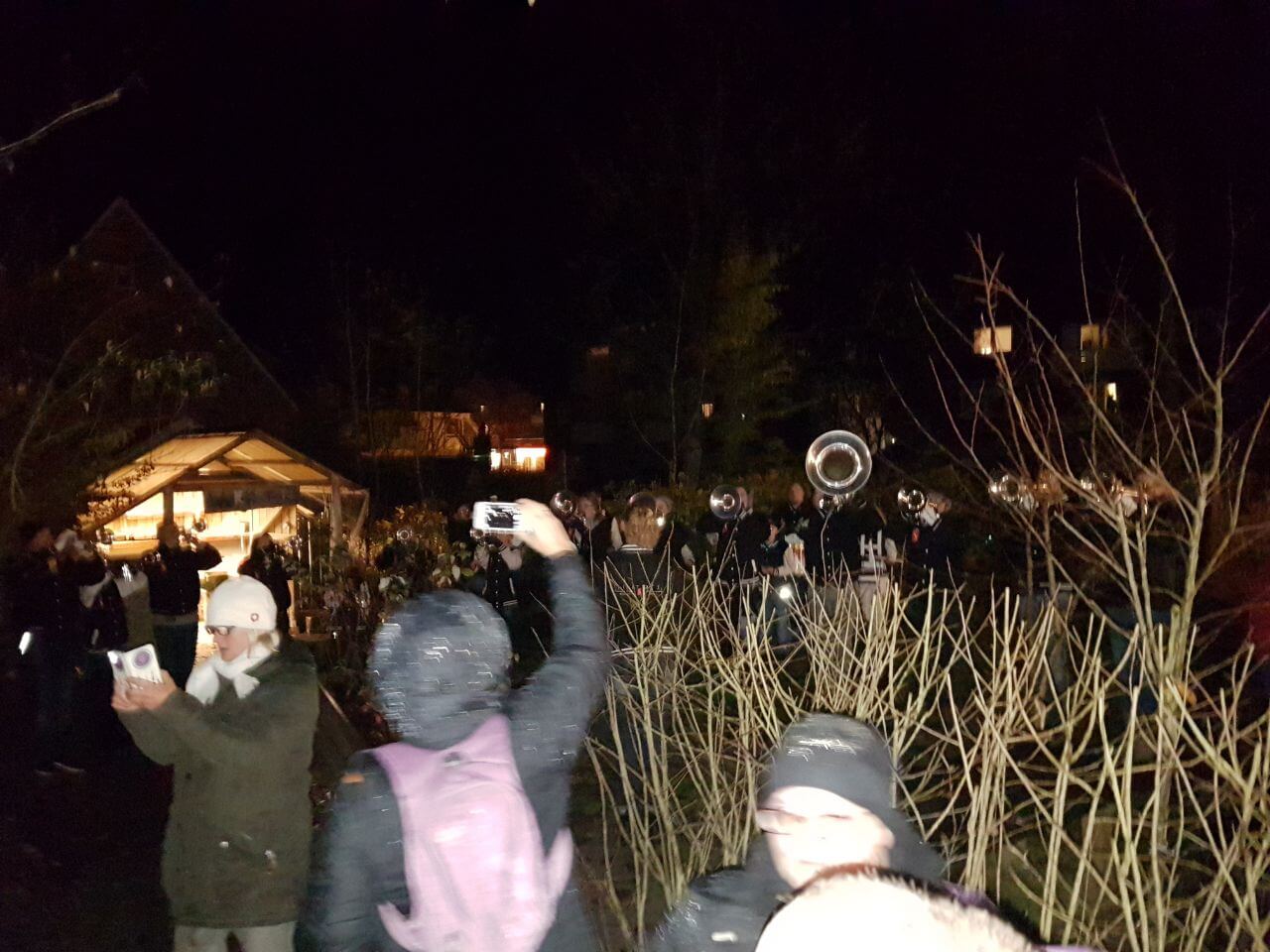  Laternenumzug in Bad Zwischenahn - Showband Rastede e.V. Illustration 